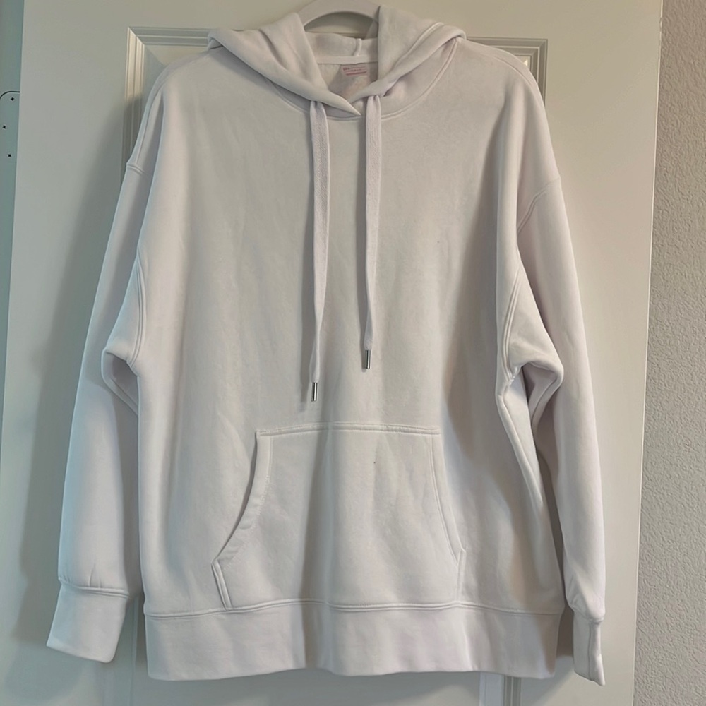 White hoodie (not lulu)